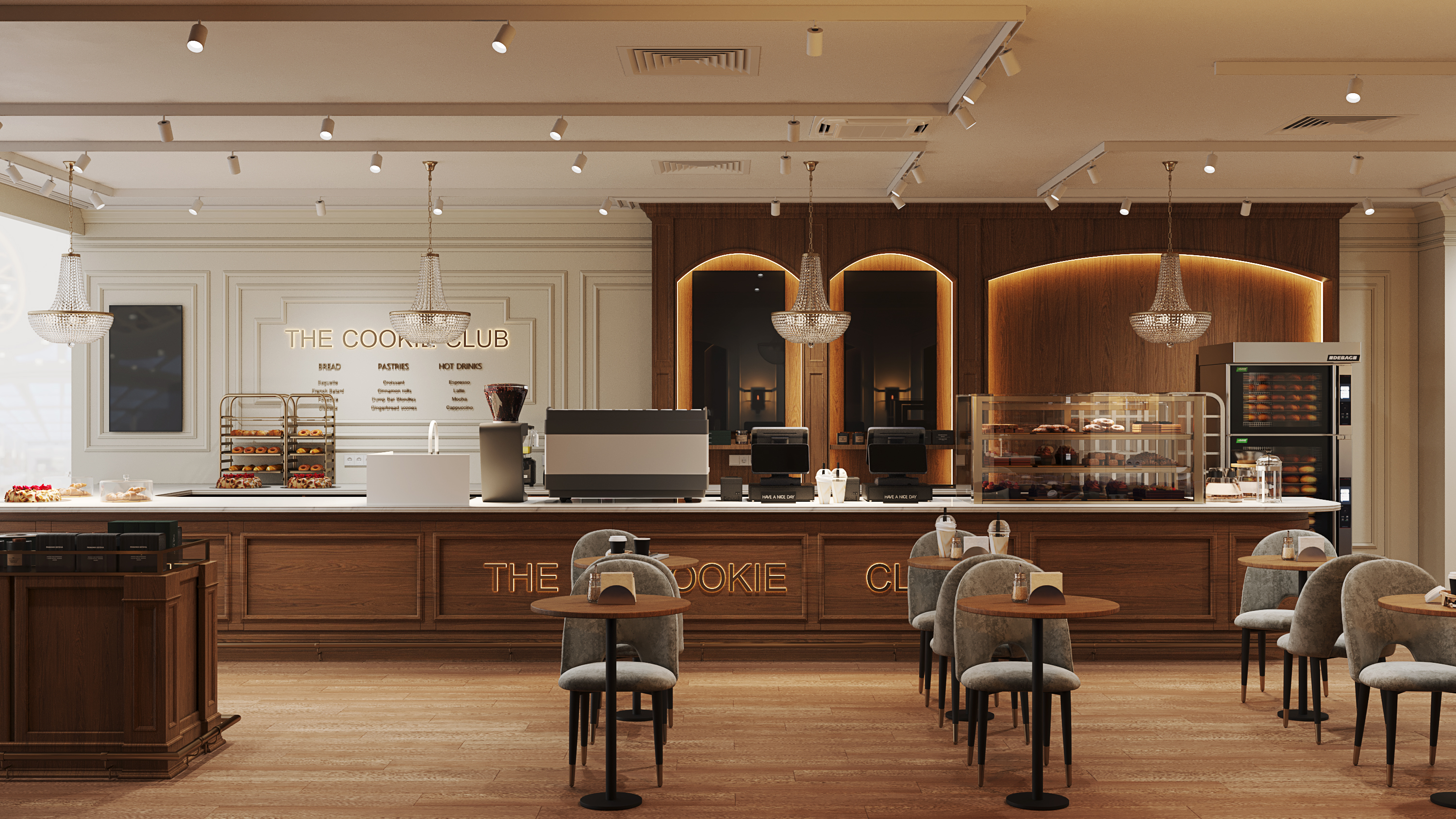 THE COOKIE CLUB Store – Premium Counter Design